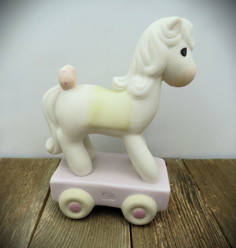 2014 Precious Moments - Being Nine Is Just Divine - Age 9 Pony 142029 Figurine - Picture 7 of 13