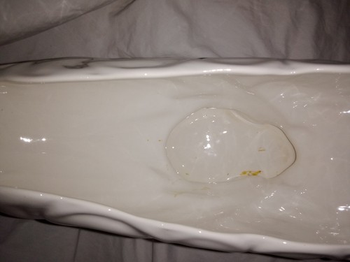 Mid Century Modern MCM Heart Wave Ceramic Planter C458 17" Long Retro - Picture 10 of 12