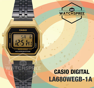 Casio Standard Digital Vintage Series Watch LA680WEGB-1A 