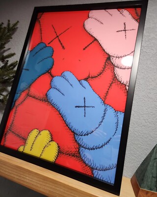 Kaws Hands Art Canvas Poster Wall Art Home Decor | eBay