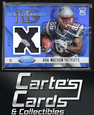 Asa Watson 2014 Certified #NG-WA New Generation Materials Mirror Blue 54/99
