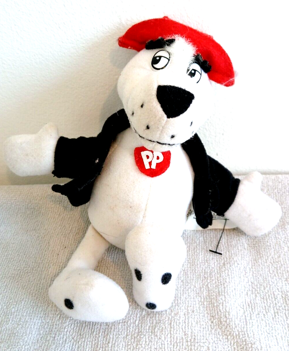 Vintage PIzza Hut Pizza Pooch Pooches Dog Soft Toy Advertising