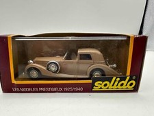 Solido Age d'Or 1/43 1939 Delage D8 120 Beige 1151 Box shows wear READ!!