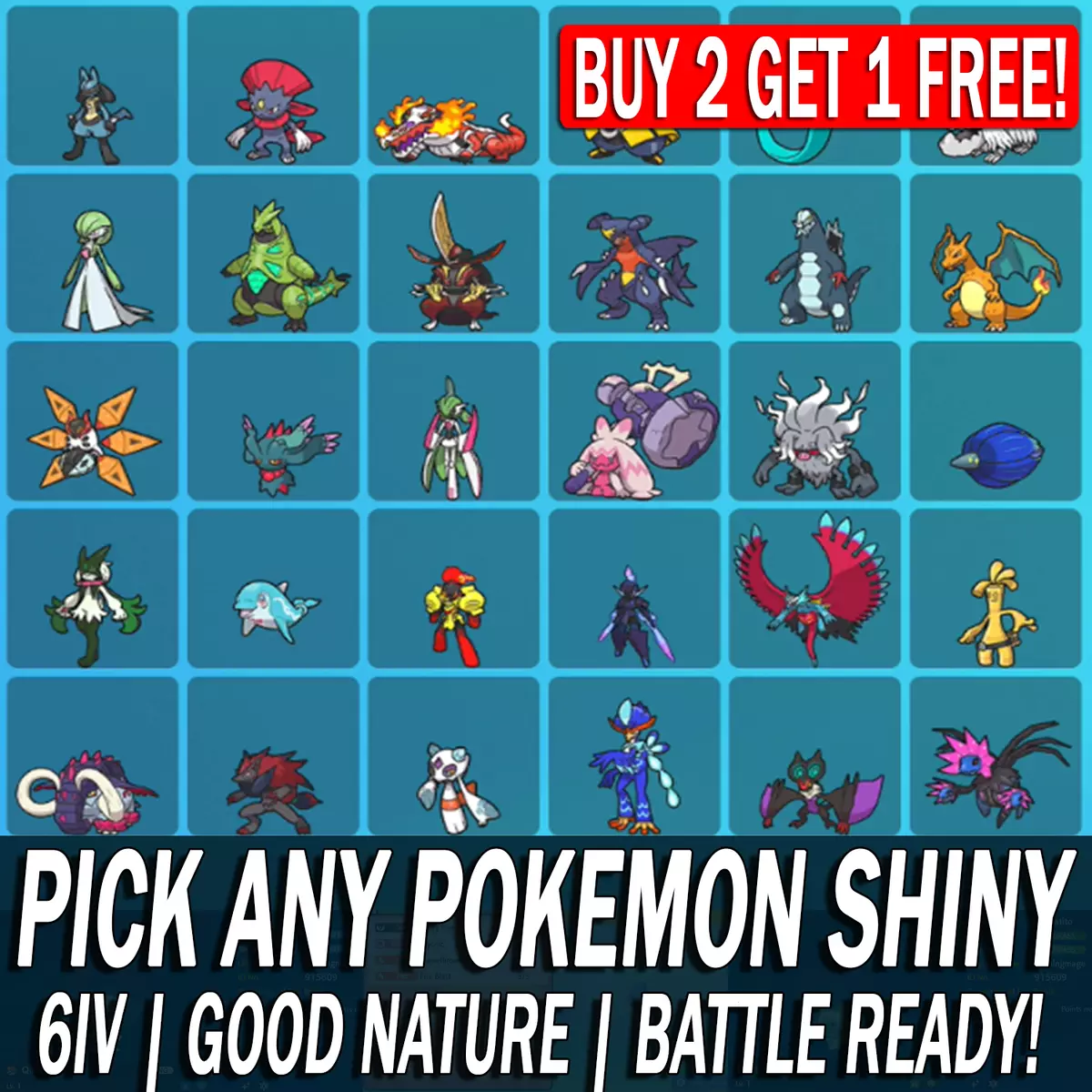 Pokemon Scarlet & Violet - Pokedex Options - Shiny 6IV Battle Ready -  TradingNow