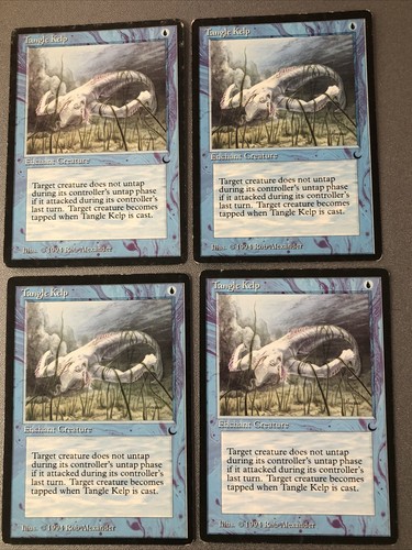 Tangle Kelp X4 The Dark Played Condition See Front/Back Pics