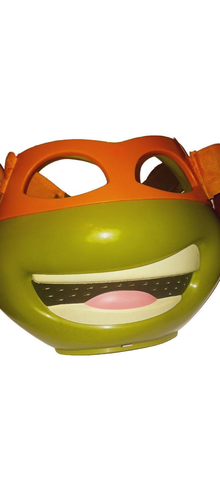 Amazing Teenage Mutant Ninja Turtles Michael Angelo Costume Mask Toy