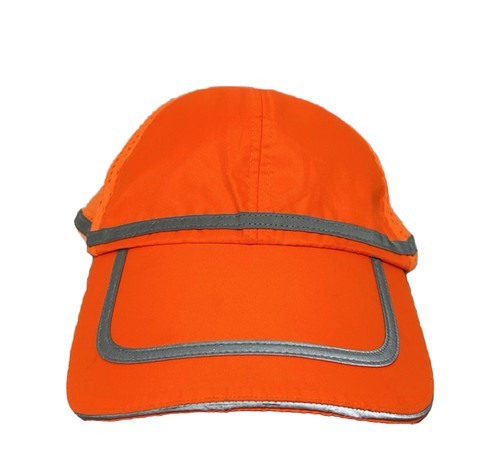 CONDOR Safety Orange Strap Back Hat Cap High Visibility Reflective