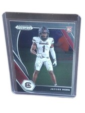 2021 Panini Prizm Draft Picks #142 Jaycee Horn Rookie Card. rookie card picture