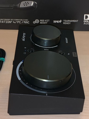 Logitech Astro A40 Mixamp Pro Tr Only + Empty Box w/out Headphone No Cables *See - Picture 7 of 24