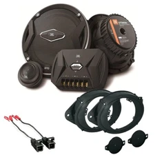 JBL GTO609C 6.5" 2-Way Component Car Audio Speakers for 2014-2021 Silverado