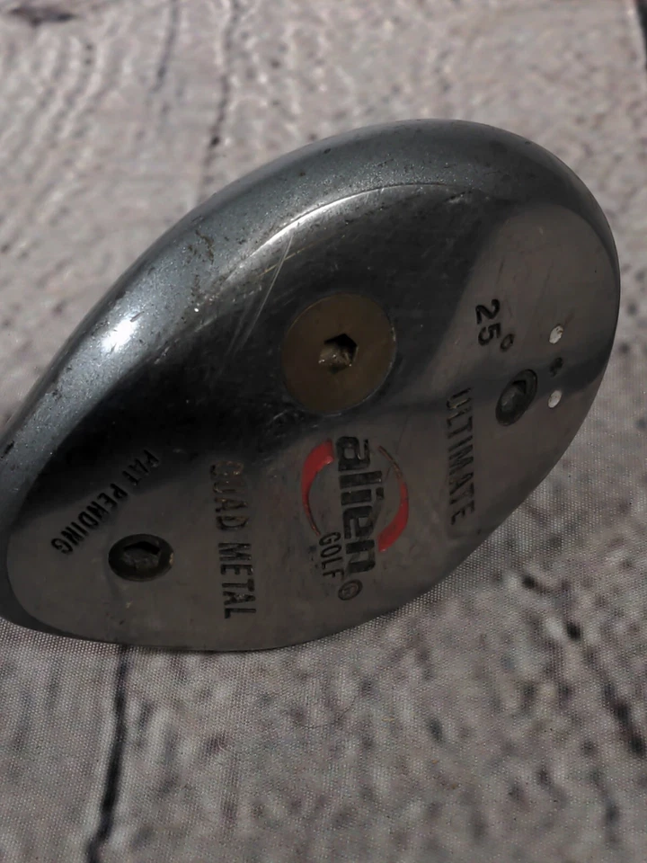 Alien Golf Ultimate Quad Metal Fairway Wood 25* diestro eje de acero hidroeléctrico Foto 4 de 4