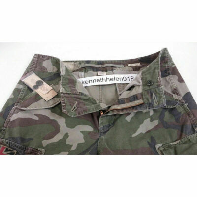 DENIM & SUPPLY RALPH LAUREN FIELD CARGO PANTS MILITARY CAMO