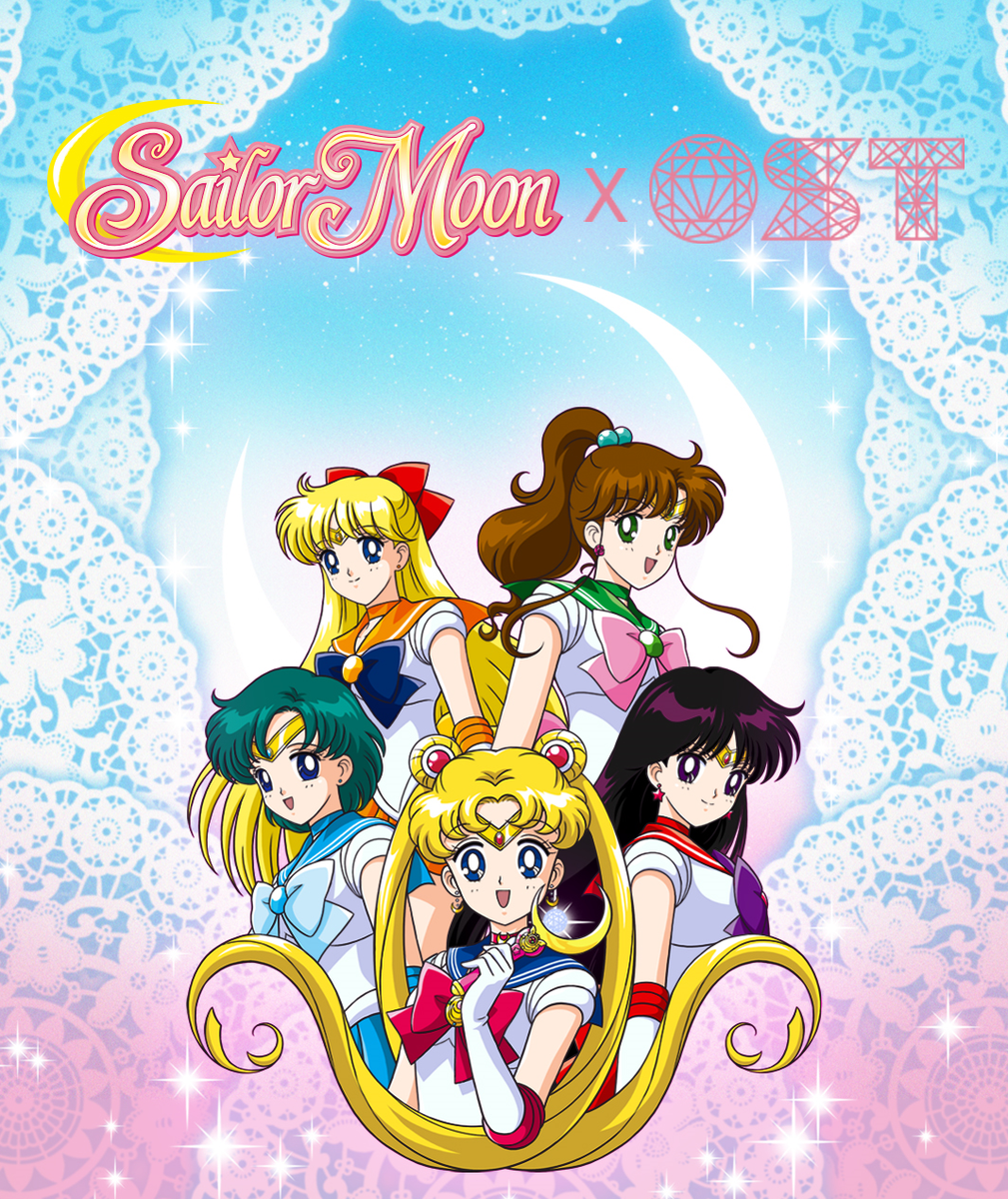 Sailor Moon x OST] OST's new launching collection 'Sailor Moon