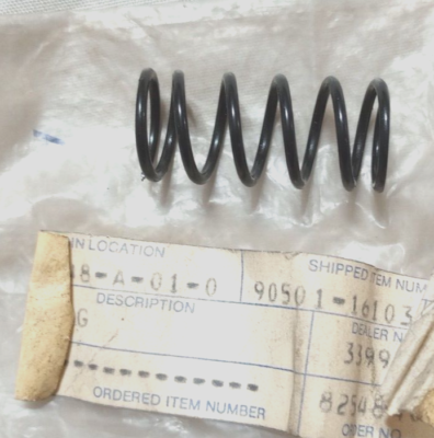 Yamaha Spring NOS 90501-16103 (L-10,297) | eBay