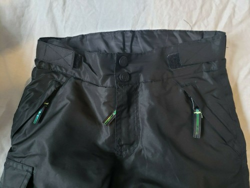 C9 CHAMPION BLACK ADJUSTABLE WAIST SNOW SNOWBOARD SKI PANTS BIBS SIZE XS 4 5 - Picture 10 of 12