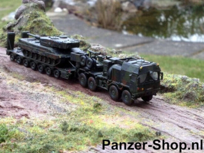 Bundeswehr RMMV UTF 70T SLT-2, Mammut LKW, Gauge N, 1:160, Unpainted, Minitanks