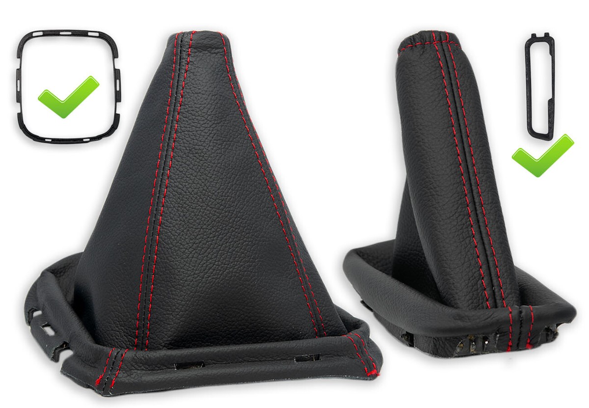 FOR NISSAN NAVARA D40 2005-2009 GEAR + EBRAKE GAITER LEATHER