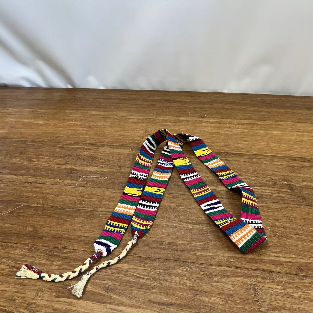 Hand woven guitar strap deals