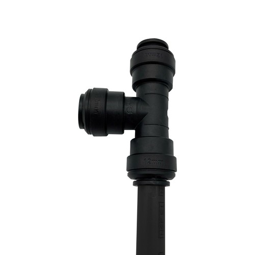 JOHN GUEST 12mm Black Tube Cold Water Pipe High Pressure Caravan Hose - 5m Coil - Picture 2 of 9