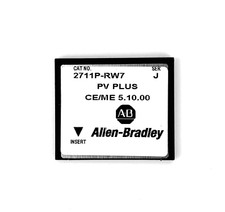 Allen Bradley 2711P-RW7 Ser. J PV PLUS CE/ME 5.10.00 Compact Flash Card