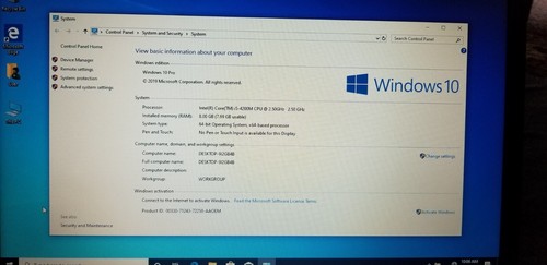 14" Lenovo ThinkPad T440P Core i5-4200M @ 2.50GHz 8GB RAM, 500GB HDD Win10 - Picture 5 of 7