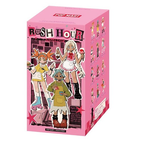 POP MART x Peach Riot Rush Hour Blind Box Confirmed Figure Toy Gift Doll - Picture 11 of 25