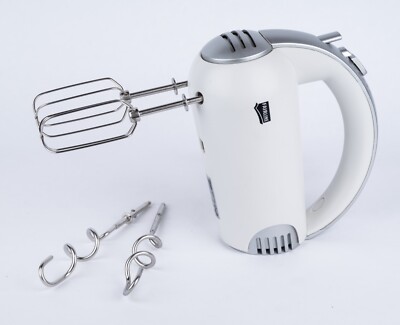 Fairline HM2500 Handmixer 250W Turbo 5 Stufen Schneebesen Knethaken - NEU