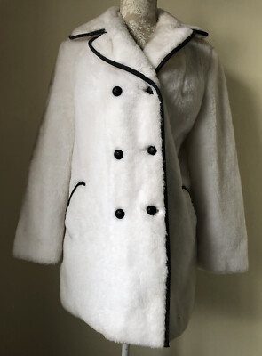 Vintage 70er Jahre Teddybär Mantel UK 18