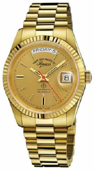 West End 5027.35.2708R Oyster Automatic Acrylic Crystal Swiss