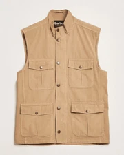 🔵Barbour - Casual Corbridge Vest MGI0284 Beige New SS25