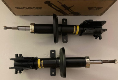 FRONT SHOCK ABSORBERS SHOCKS GENUINE MONROE X 2 FOR RENAULT TRAFIC III Bus 2014-