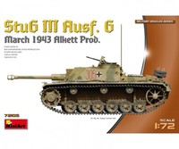 Miniart 72105 - 1:72 Stug Iii Ausf. G Prod. MäRz 1943 - Neu