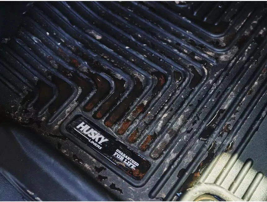 Husky Weatherbeater Mats Fit 13-24 Toyota 4Runner, 14-23 Lexus GX460 Frt/2nd Blk Foto 4 de 4