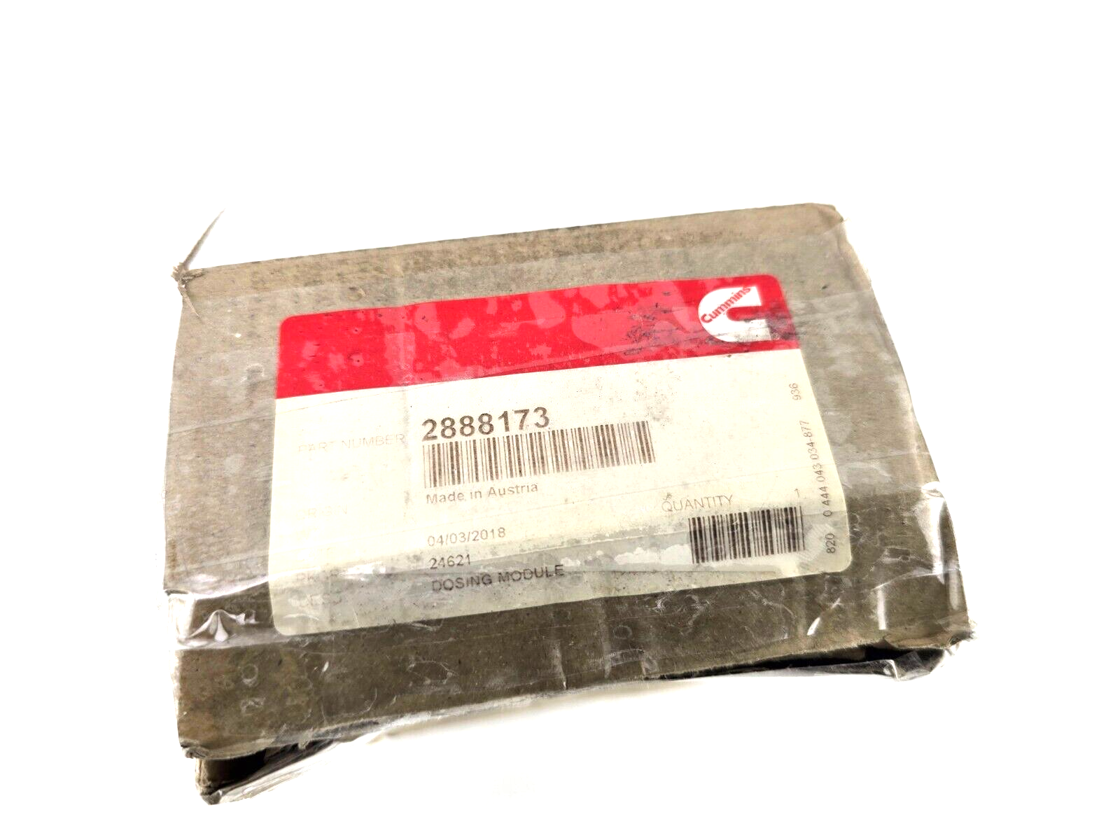 Genuine CUMMINS Injector UREA DEF Doser Module 2888173 Made in Austria ...