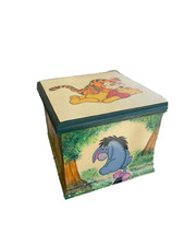 Disney Classic Winnie The Pooh Hand Painted Wood Box