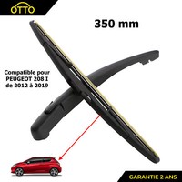 Wischerarm Hinten Abdeckung Kappe FüR Peugeot 208 I - 6423.92