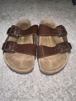 BIRKENSTOCK ARIZONA BIG BUCKLEキャメル36 Birkenstock: Arizona Big Buckle Cognac - J. Cole Shoes