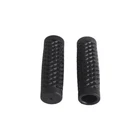 1 Inch Black Motorcycle Non-slip Handlebar Hand Grips For Harley Dnya Honda
