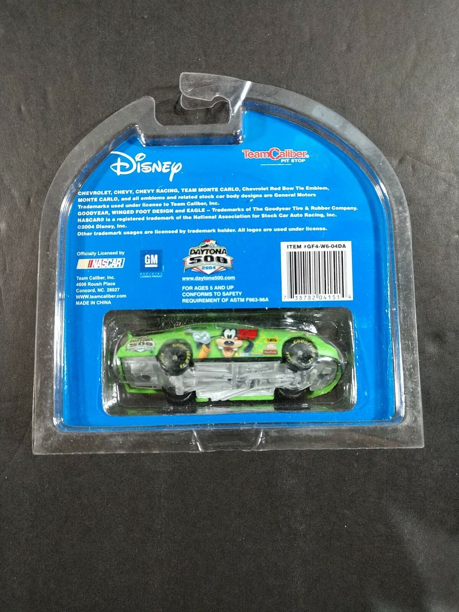 NASCAR Disney Daytona 500 Team Caliber Pit Stop 2004 GOOFY 1:64
