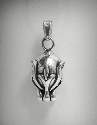 Echter Sterling Silber Anhänger Puma solide punziert 925 handgefertigt Empress