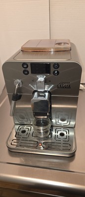 Gaggia Brera Super Automatic Espresso Machine - Silver - Tested Deep Cleaned 