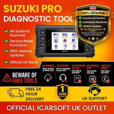 iCarsoft MT V6 Suzuki Diagnosegerät OBD2 Scanner VStrom 650 800 1050 DL Serie
