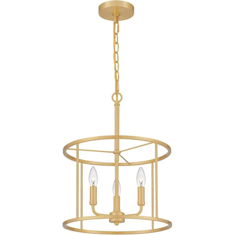 Abner - 3 pingentes de luz em estilo de transição - 14 polegadas de largura por 18 polegadas - Imagem 3 de 4