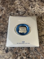 Sony Walkman Minidisc Player MZ-E501 JAPAN With Accessories Tested Working