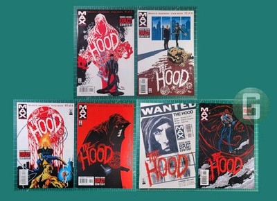 The Hood #1-6 (2002) NM 1st App Parker Robbins Complete Set Marvel Comics Hotz