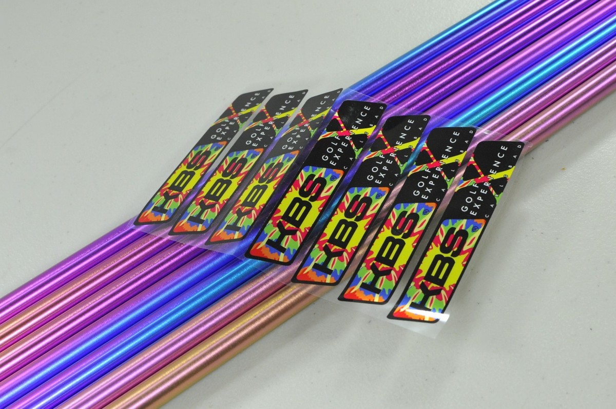 KBS PVD Rainbow C-Taper / C-Taper Lite Iron Shaft Set .355