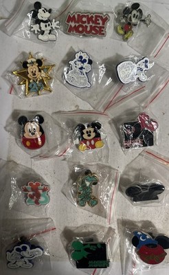 Disney Mickey Mouse Only Pins lot of 15