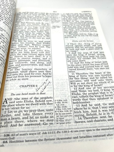 The King James Study Bible Black Bonded Leather Indexed Nelson 135 1988 - Bild 9 von 24