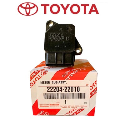 Genuine Mass Air Flow Meter MAF Sensor DENSO 22204-22010 for Toyota Highlander