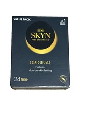 Skyn Original Condoms, 24 Count Pack Of 1 QUICK SHIP